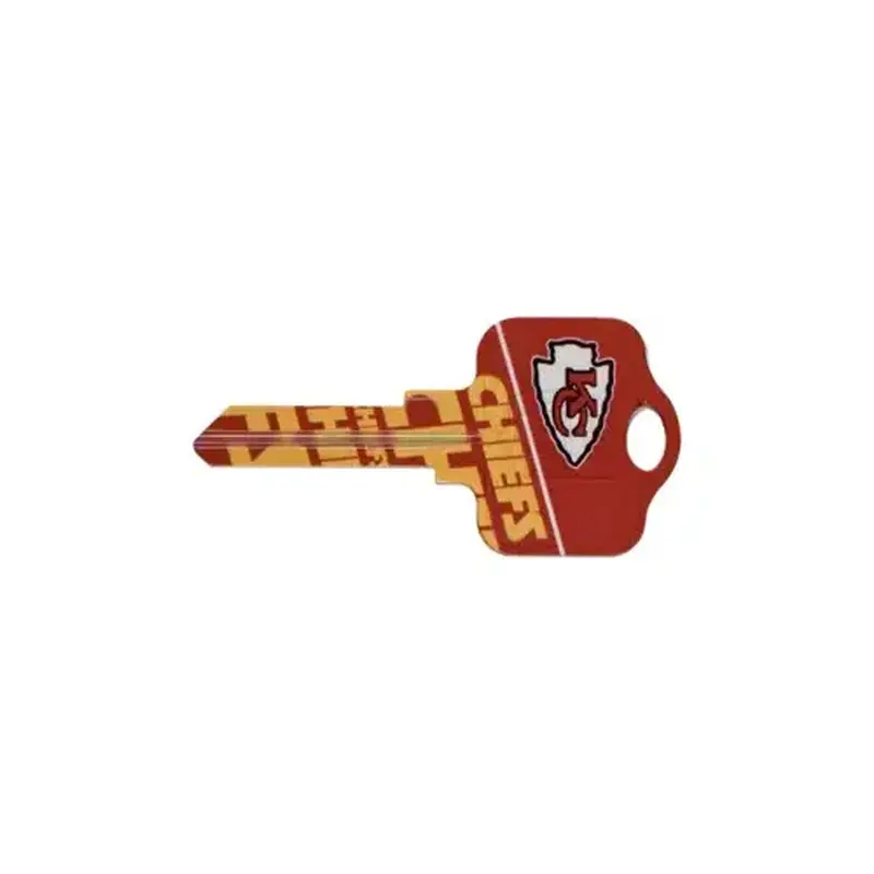 Ilco Unican Corporation SC1-NFL-CHIEFS-XCP5 Team Key NFL Kansas City Chiefs - pack of 5