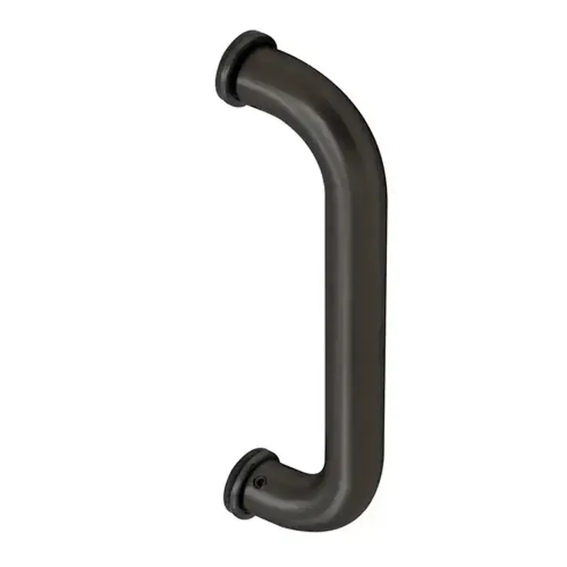 CRL CM8DU Dark Bronze 8" Aluminum Door Mounted Standard Pull Handle