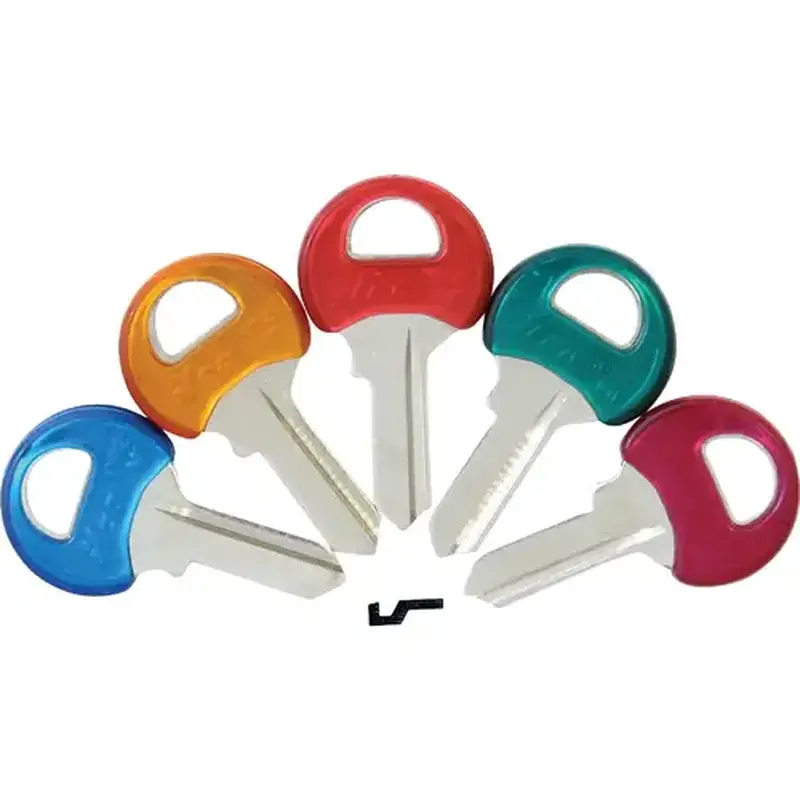 Kaba Ilco AK00004490 Master Assorted Colors Coated Padlock Key M1PC / M1-PC ASST - pack of 5