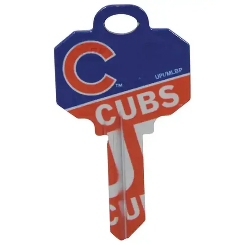Kaba Ilco SC1-MLB-CUBS-ILCO Key Blank Painted