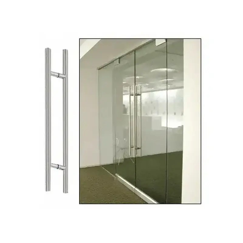 CRL 24LPBS Brushed Stainless 24" Extra Length Ladder Style Back-to-Back Pull