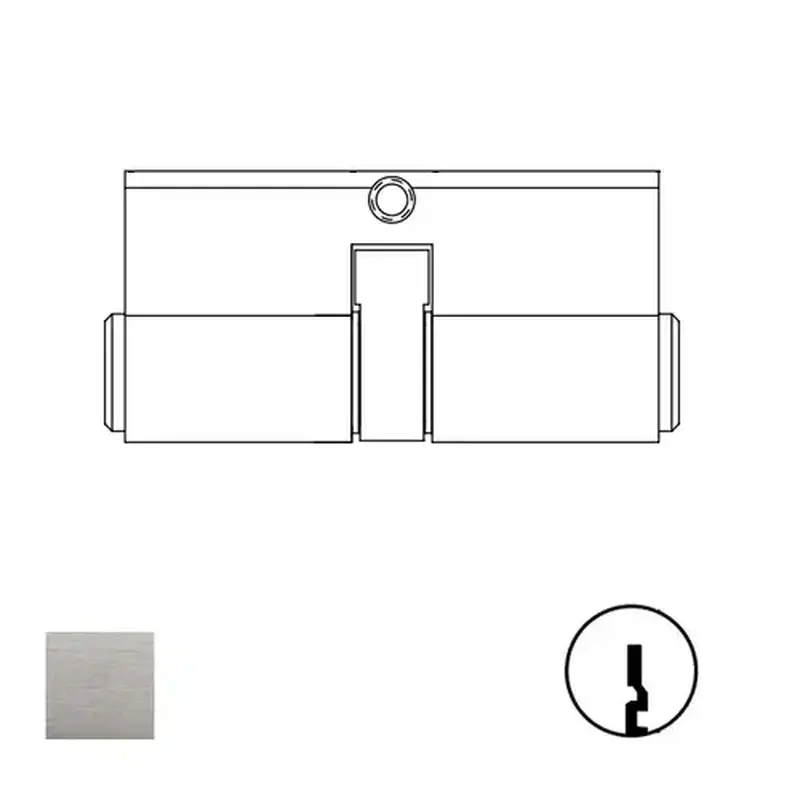 Kaba Ilco 53225-KS-26D Double Cylinder Profile Cylinder