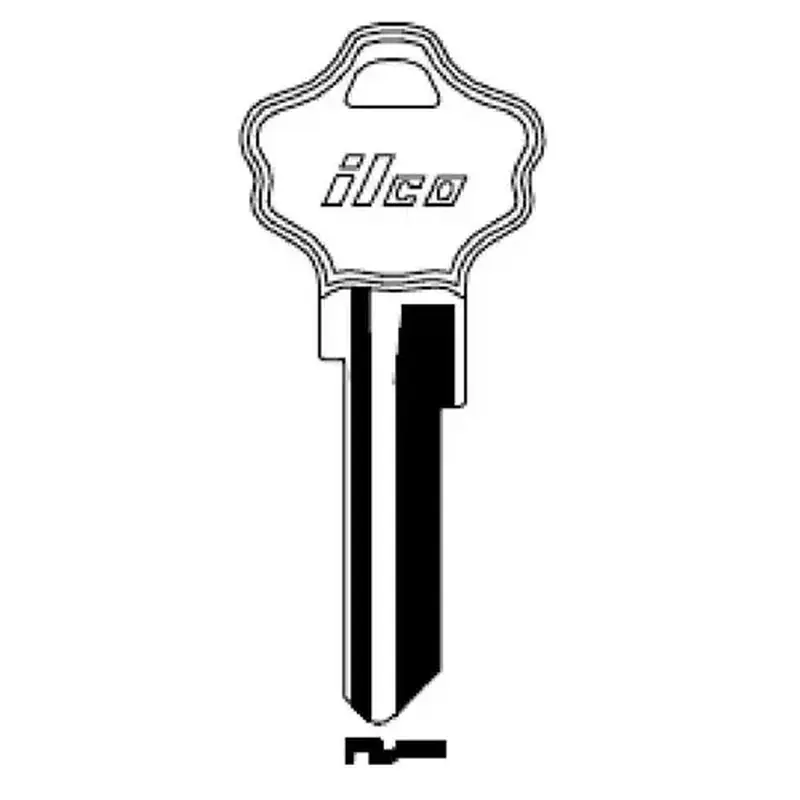 Kaba Ilco A1176ST KW10 Key Blank