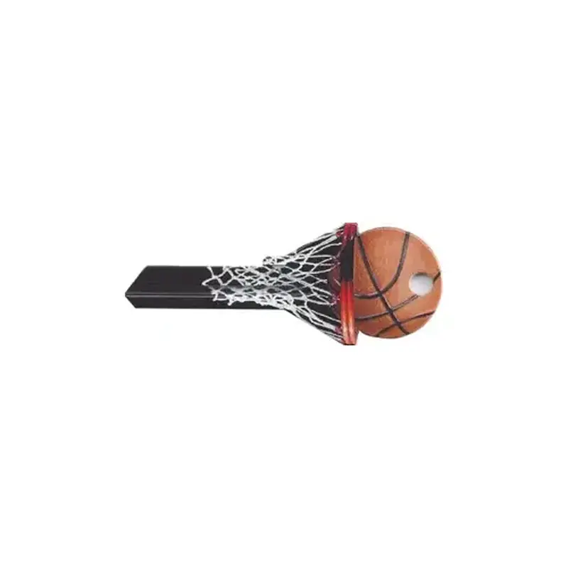 Sporty Keys 8682 SC1 Basketball Key Painted