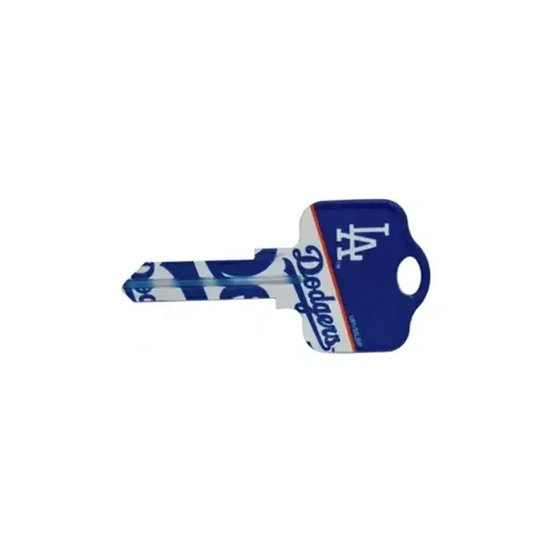 Ilco Unican Corporation SC1-MLB-DODGERS Team Key MLB Los Angeles Dodgers Painted