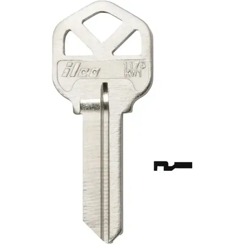 Kaba Ilco AL5288702B Key Blank For Kwikset Lockset 1176 - pack of 10