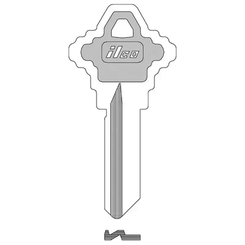 Kaba Ilco SC1-PC-BLUE-ILCO Key Blank