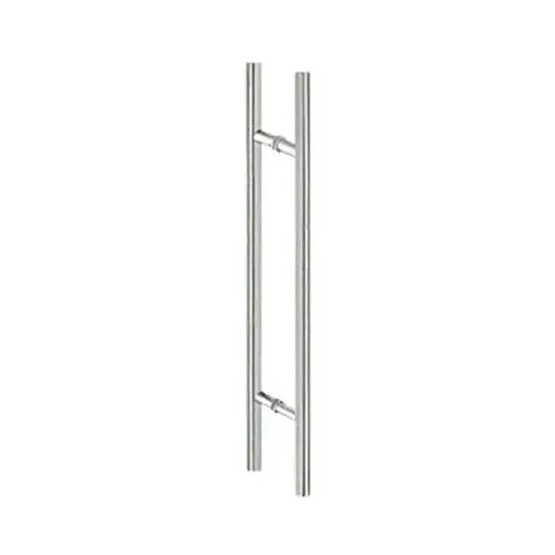 Brixwell HL-60BTB-PS 60 Inches Center To Center "H" Style Back To Back Mount Tubular Pull Polished Stainless Steel