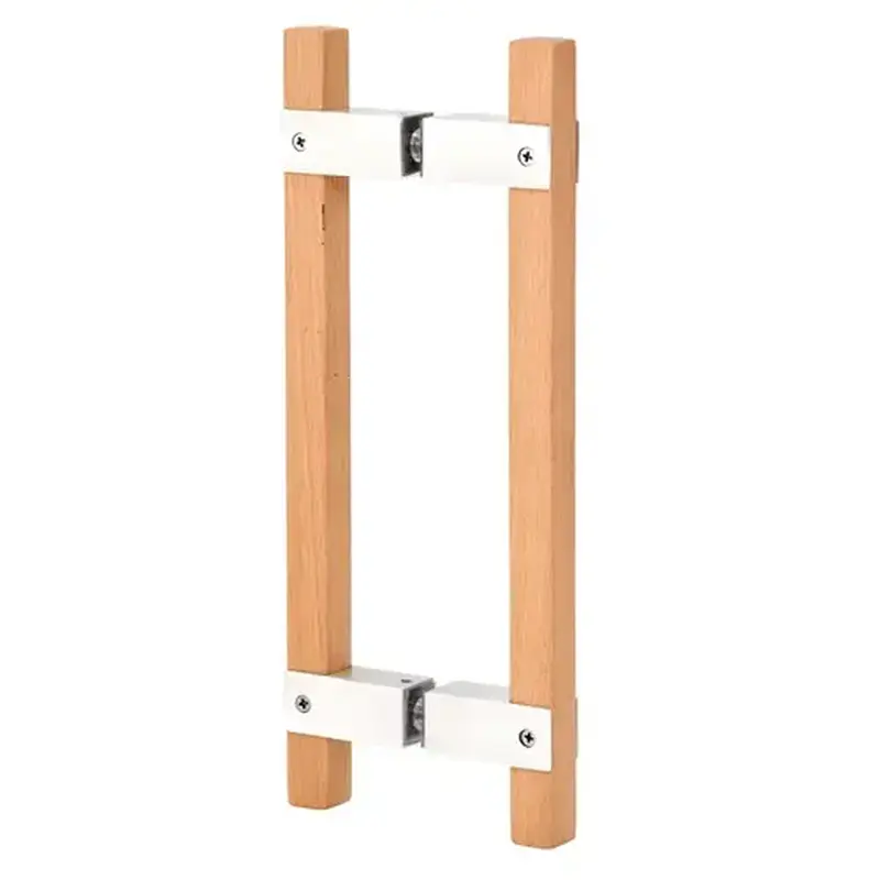 CRL SA6X6PS Polished Stainless 10" BM Series Sauna Back-to-Back Pull Handle
