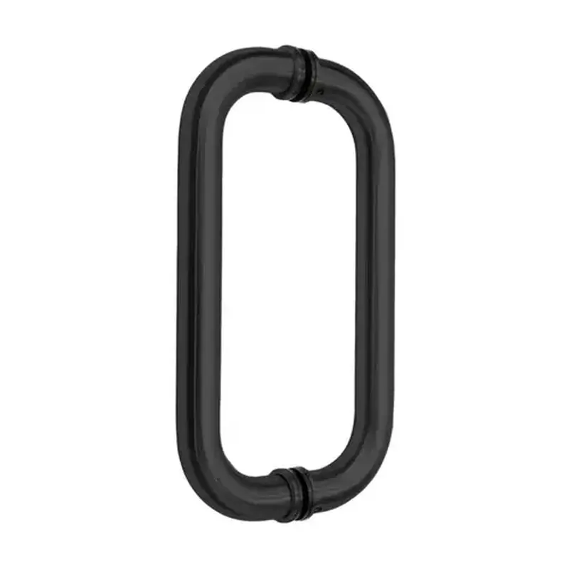 FHC CP10X10MB 10" Pull - 1" Diameter Back To Back Pull Handles - Matte Black