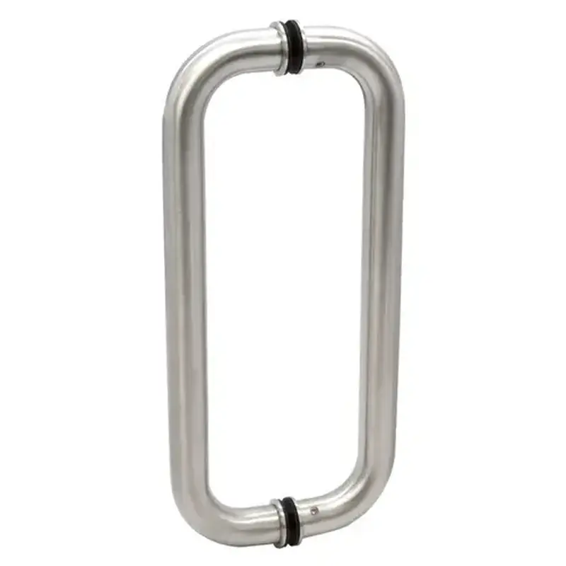 FHC CP12X12BS 12" Pull- 1" Back to Back Pull Handles - Brushed Stainless Steel