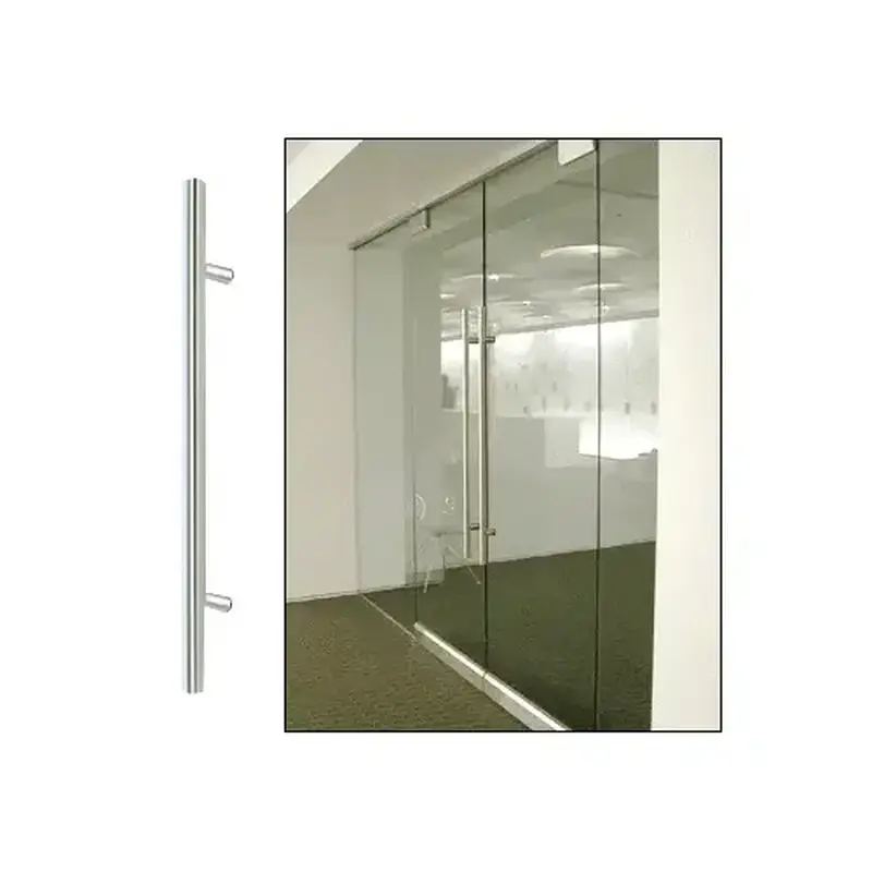 CRL 48LPSPS Polished Stainless 48" Extra Length Ladder Style Single-Sided Pull