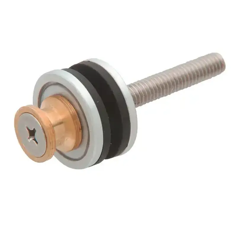 CRL F41WKSA Satin Anodized Replacement Washer Set for Back-to-Back Solid Pull Handle