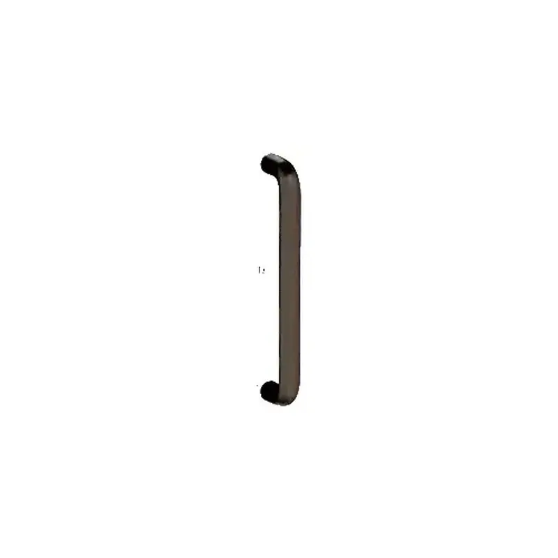 CRL M163810B 3/4" Oil Rubbed Bronze Diameter Solid Pull Handle - 8" (203 mm)
