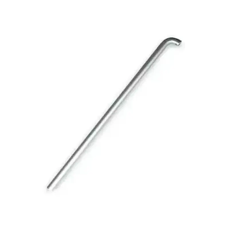International Door Closers PB-1000-33-AL International 1" Rd. Solid Aluminum Single Bend Door Push Bar 33-1/16" Anodized Dull Aluminum