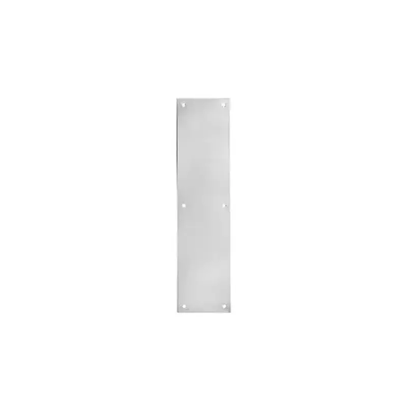 Trimco 10013630 Push Plate 4" x 16", 630/US32D Stainless Steel