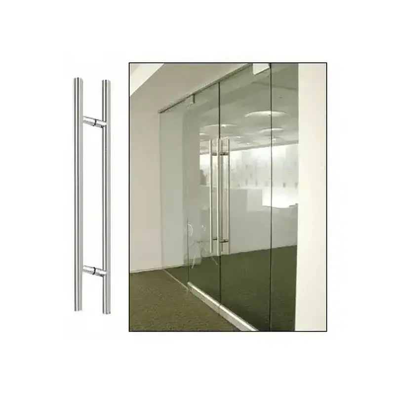 CRL 54LPPS Polished Stainless 54" Extra Length Ladder Style Back-to-Back Pull Handle