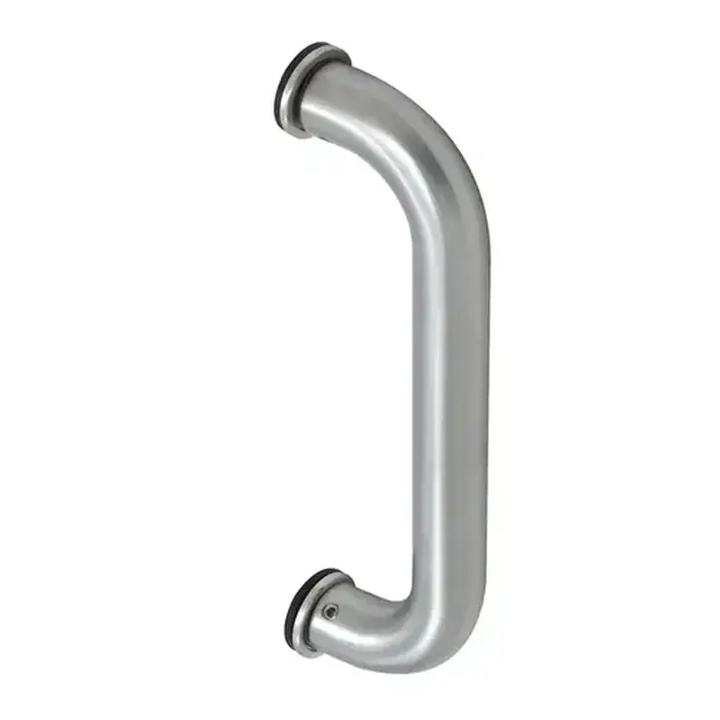 CRL CM8SC Satin Chrome 8" Aluminum Door Mounted Standard Pull Handle