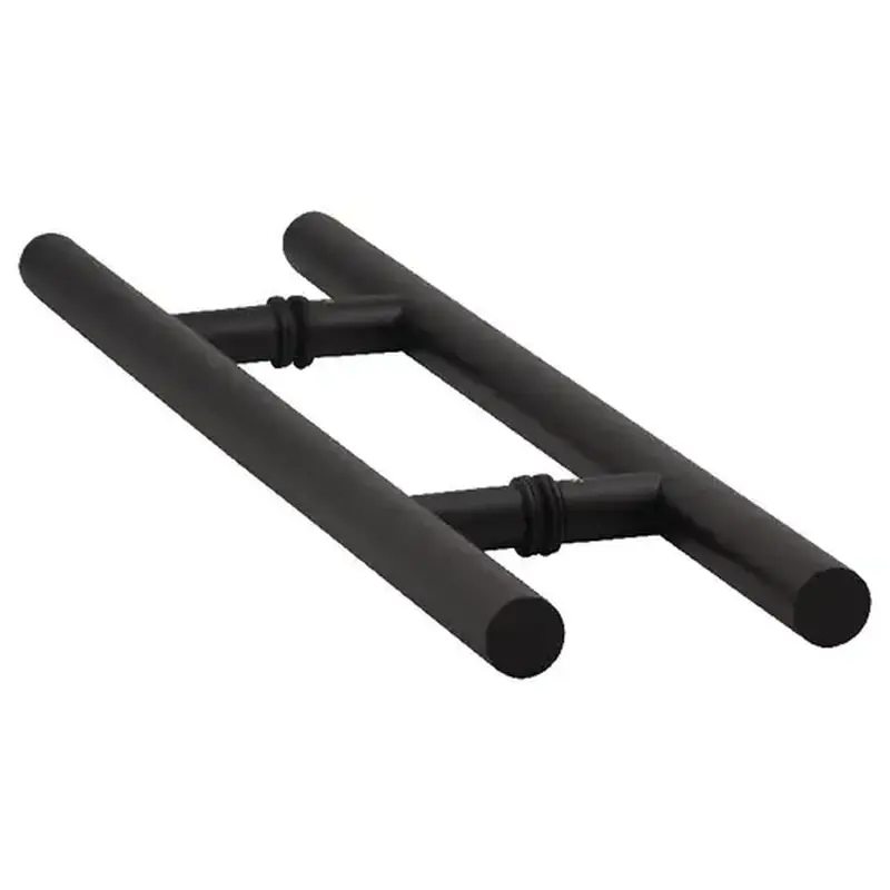 Brixwell HL12BTB0B Oil Rubbed Bronze (H) Style Back To Back Handle 12" CTC/24" Overall