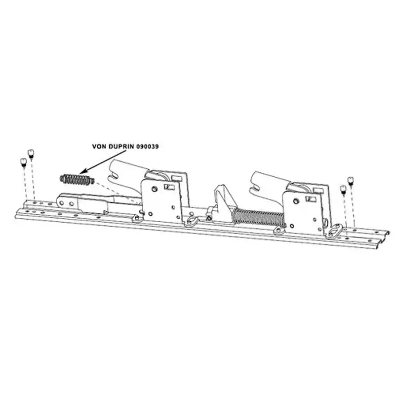 Von Duprin 090039 Baseplate Return Springs