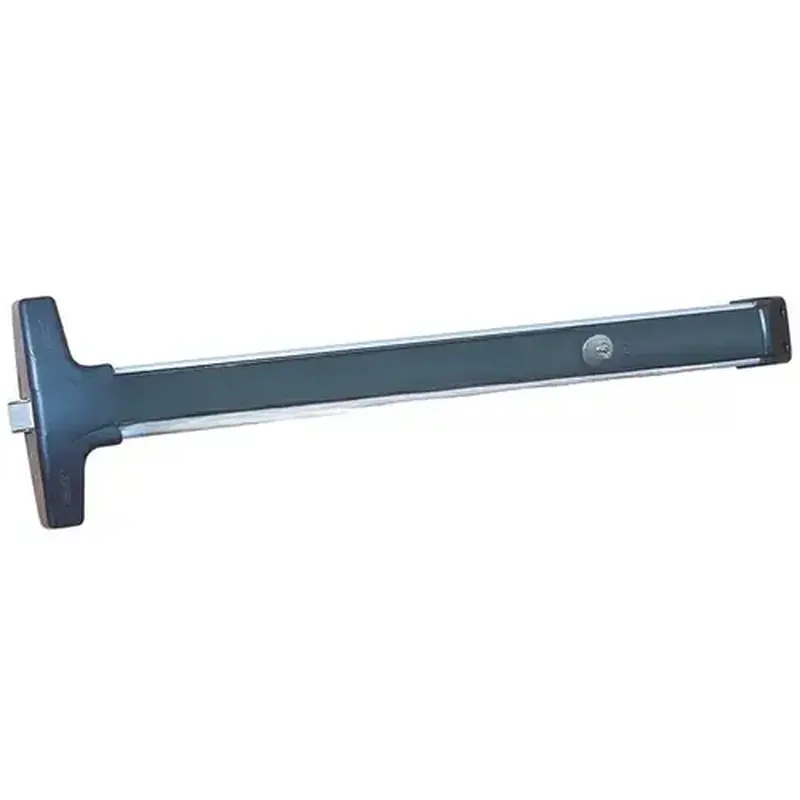 DETEX V4062836 Rim Exit Device, No Trim, Hex Dogging, 36", 628/US28 Satin Aluminum