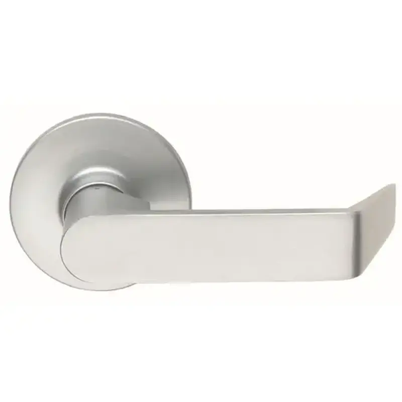 Pamex E8000LPAAL Passage Lever Exit Device Trim Aluminum Finish Satin Chrome