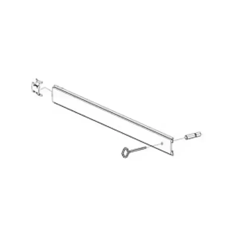Von Duprin 050114 28 33A/99 Hex Dog Conversion Kit, Satin Aluminum Clear