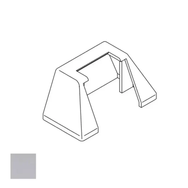Corbin Russwin 603F64 689 ED8000 Rear Cover for Devices After 11/93, Aluminum Painted