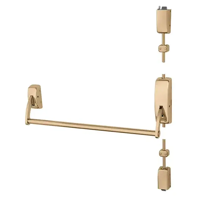 Sargent 12-9715 RHR 9 Exit Device Bright Bronze Clear Coated