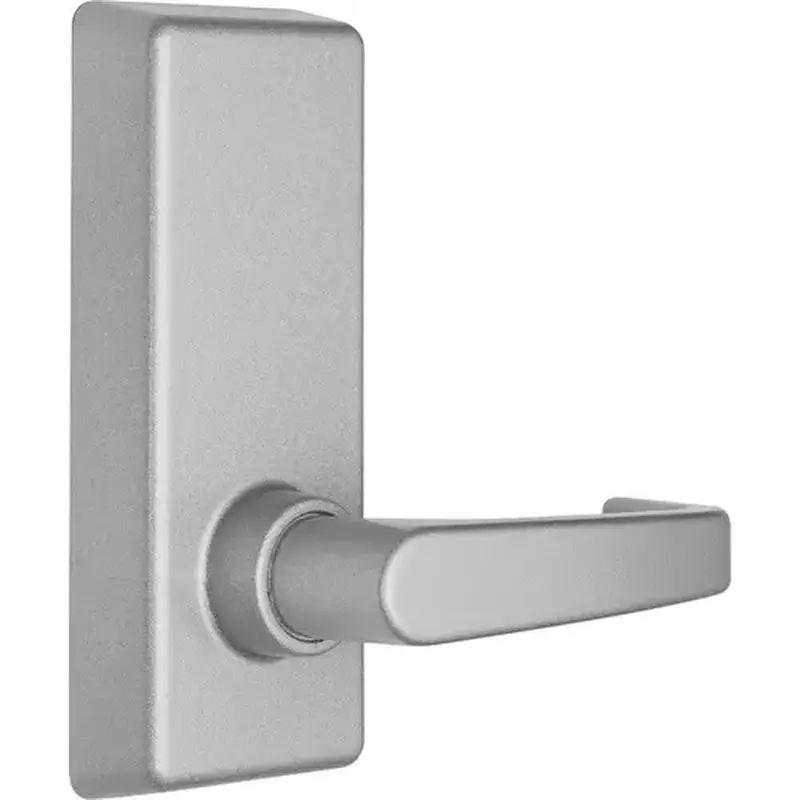 PHI 814A 689 Reliant Active Lever Exit A Lever Trim Aluminum Finish