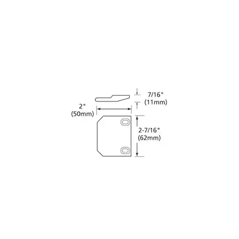 Sargent 644 Exit Device Surface or Double Door Strike