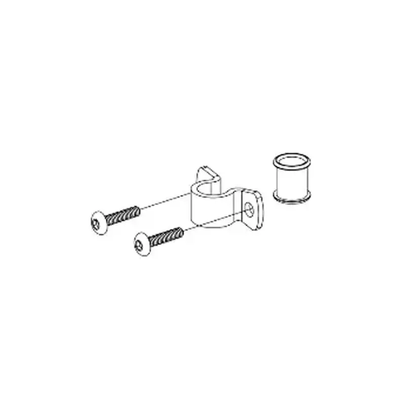 Von Duprin 050482 US3 Rod Guide Kit for 8827, Bright Brass Finish