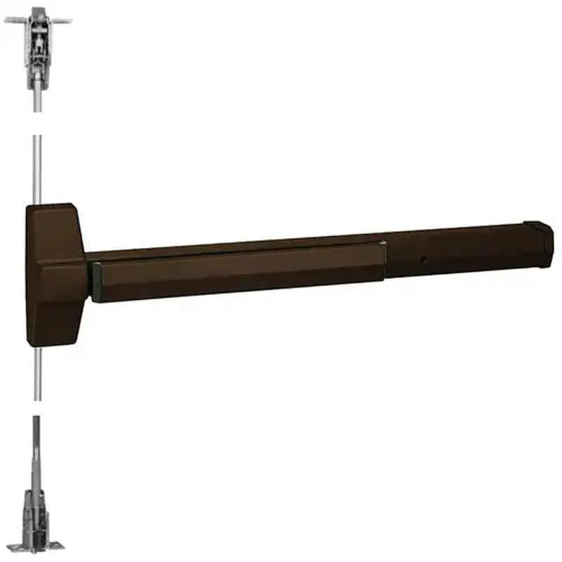 Yale 7160F 48 693 Exit Device Black Painted