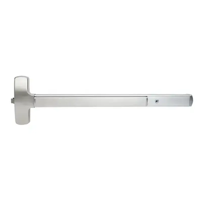 Falcon MELRX25-R-NL-OP 3 28 Motorized Exit Device Satin Aluminum Clear Anodized