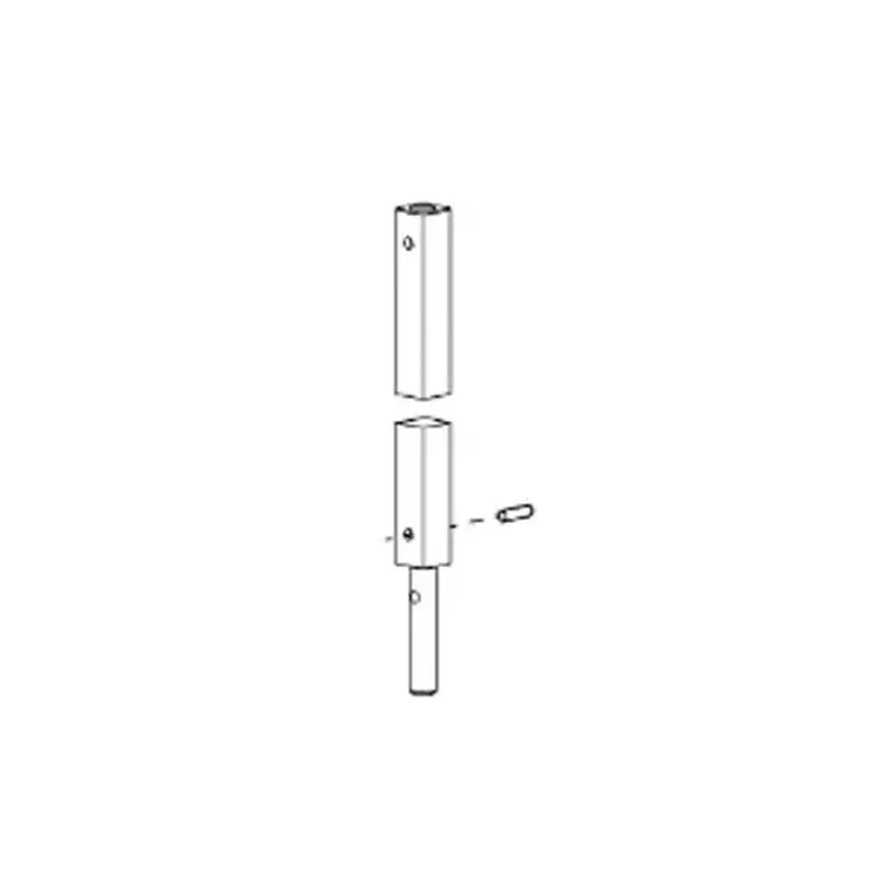 Von Duprin 051802 US4 9927/9957 Extension Rod 36" Kit, Satin Brass
