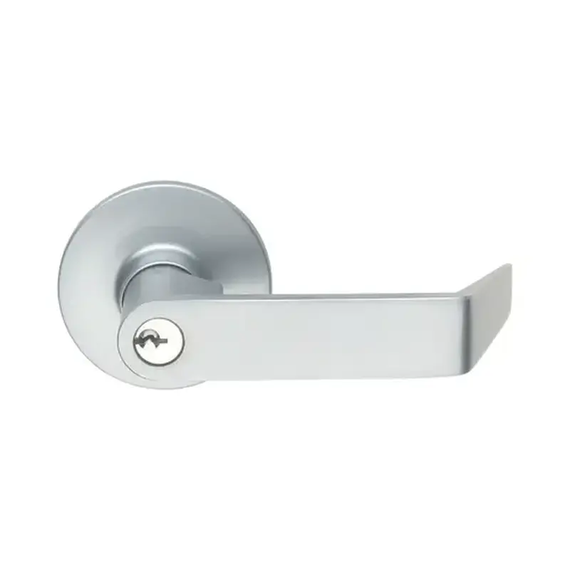 Pamex E8000/LFSD-AL I/C Core Lever Storeroom Lock (w/o cylinder). Satin Chrome