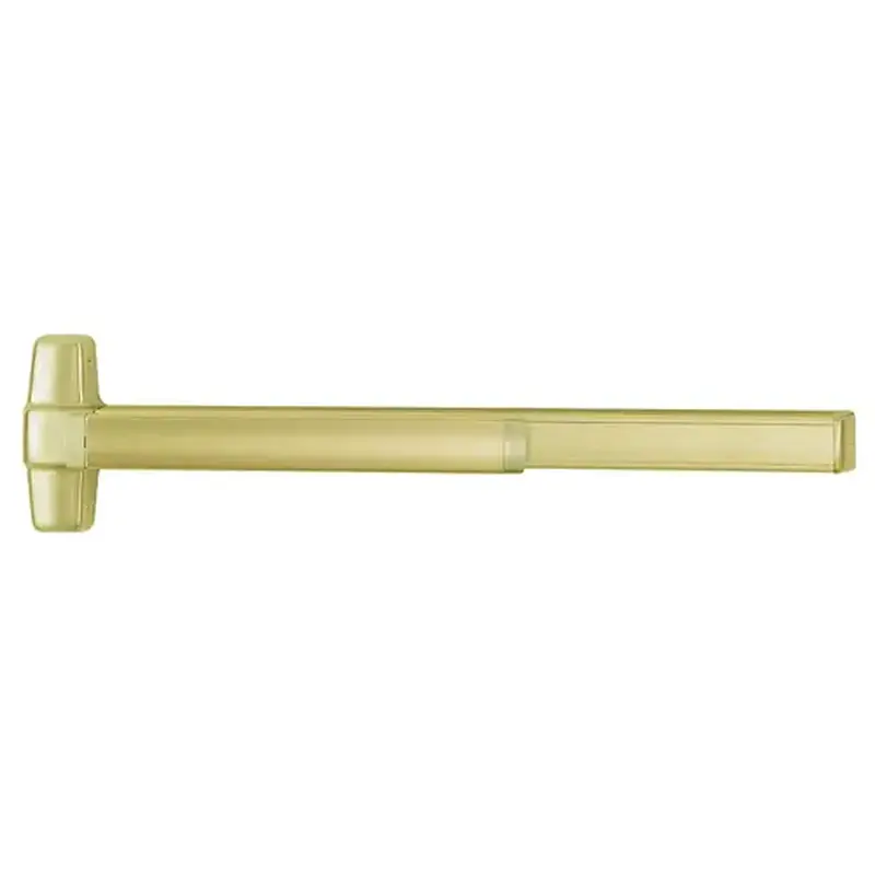 Von Duprin QEL9848L-DT-18 3 US4 LHR Von Duprin Motorized Exit Devices Satin Brass