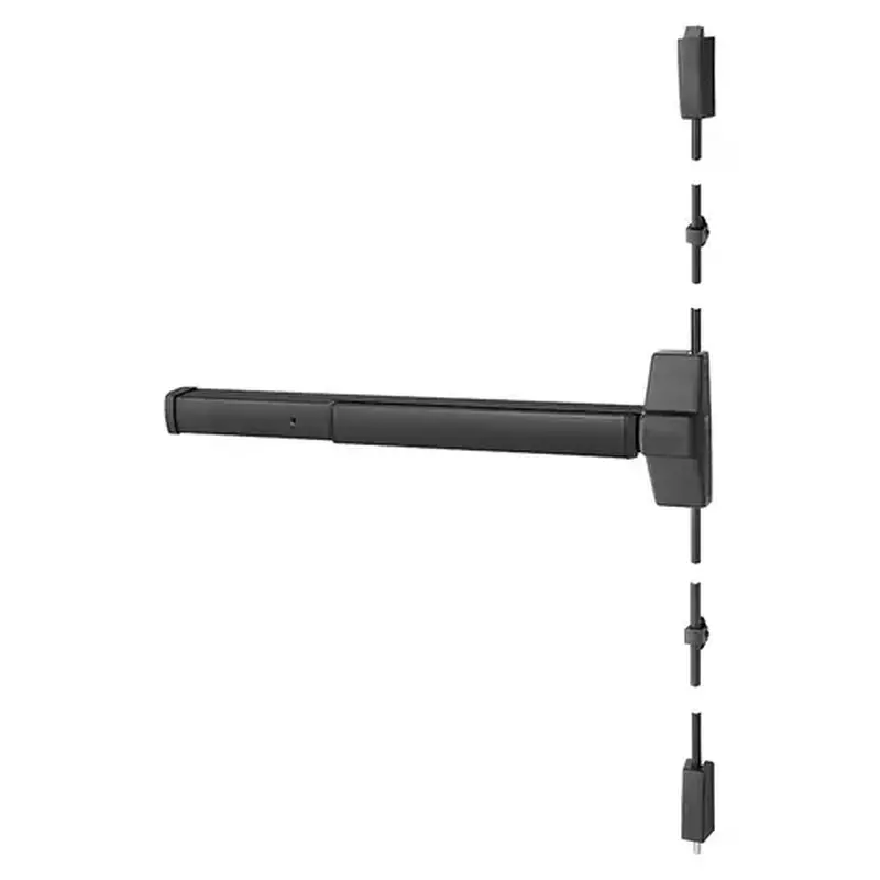 Corbin Russwin ED5400 BSP MELR M92 Electrified Exit Device Black Suede Powder Coat