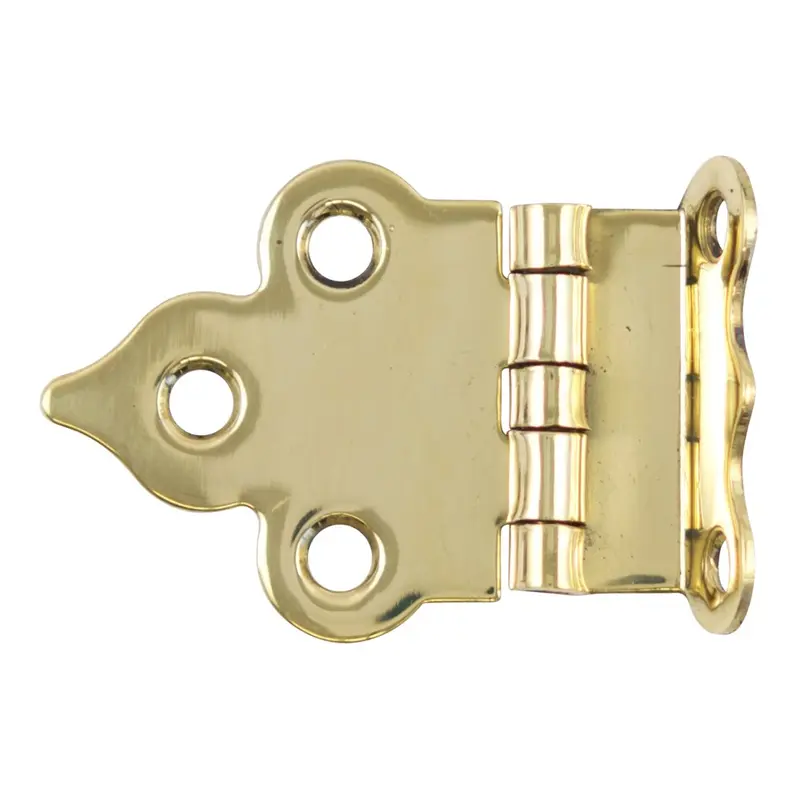 3/8" Offset Solid Brass HingePolished Brass