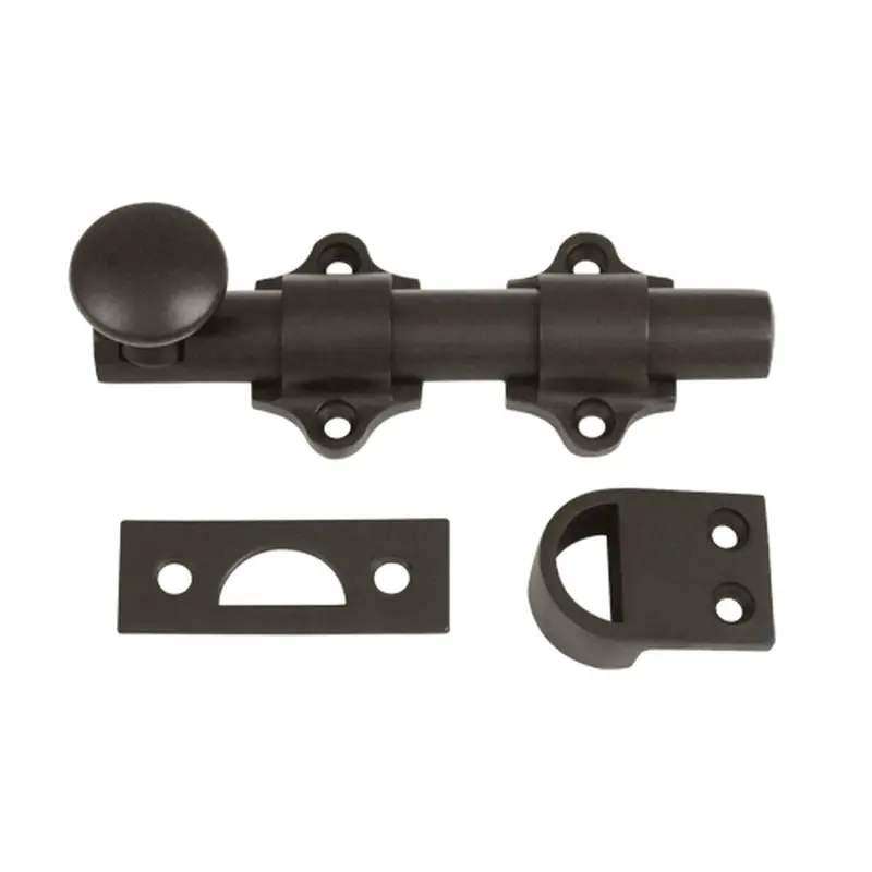 4" Dutch Door BoltOil Rubbed Bronze