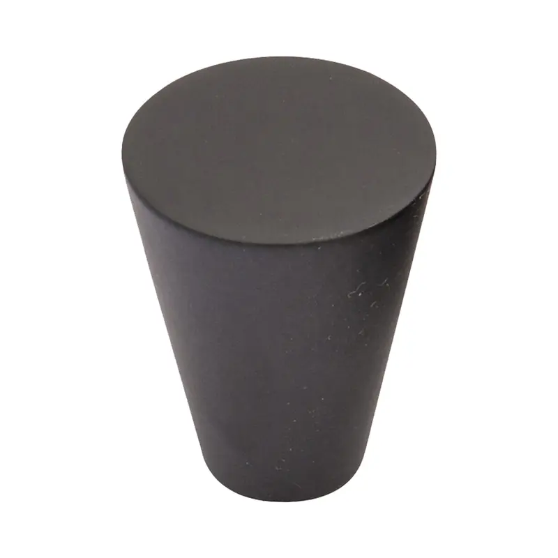Cone KnobFlat Black