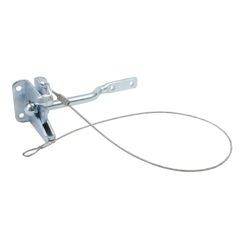 Gate Latch with CableBlack