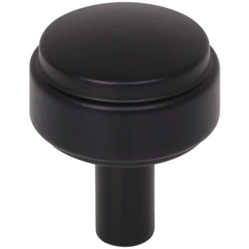 Hayworth Round KnobMatte Black