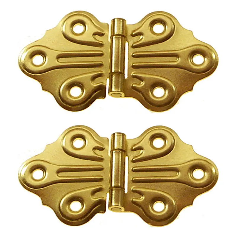 Ornamental Butterfly HingePolished Brass