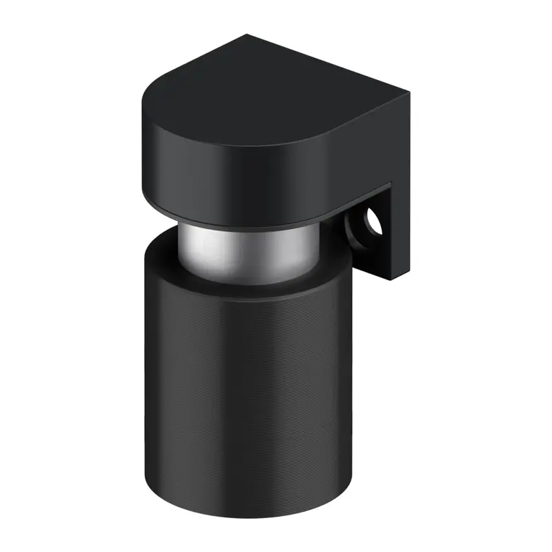 Modern Magnetic Door HolderFlat Black