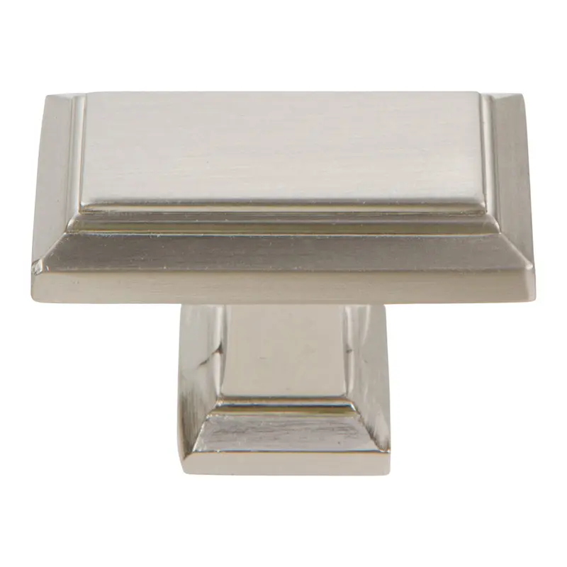 Sutton Place Rectangle KnobBrushed Nickel