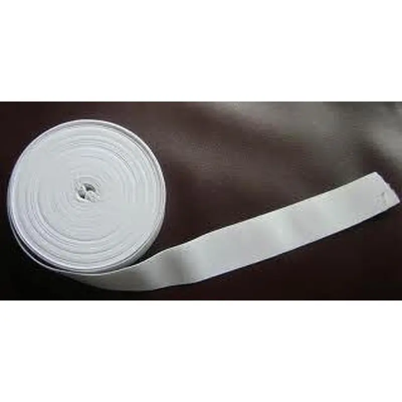 2" Knitted Elastic White