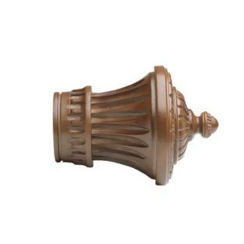 2" Wood Trends Charleston Finial - 085 - Walnut