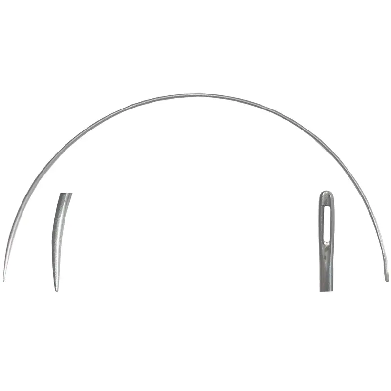 3" - 19Ga Curved Round Point Extra Light Needles 12/pk