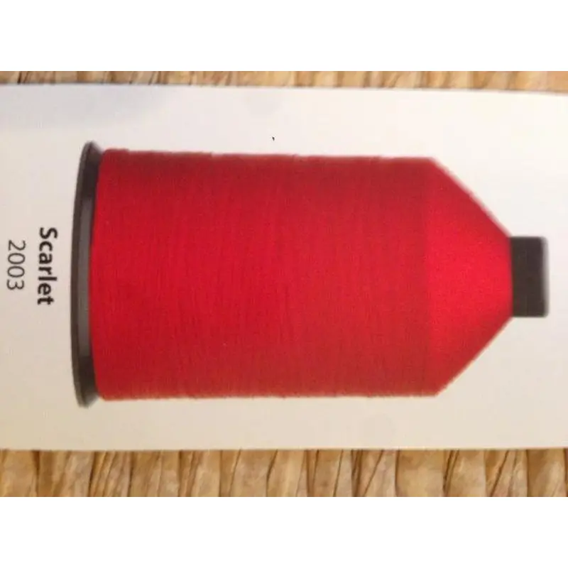 Artex #69 Nylon Bonded Upholstery Sewing Thread-Scarlet
